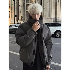 网图可拆卸连帽棉服男款冬季美式高街解构棉衣外套MYD8314-特P98，男装棉衣，星座1007（原301D）
