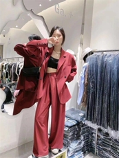 西装套装，女装西装，TANG.+