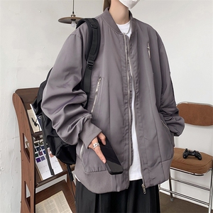 美式复古飞行员棒球服外套男秋季新款潮牌情侣夹克上衣J8723-p68图片