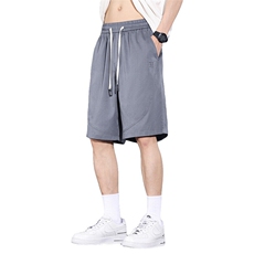 夏季男士休闲短裤2025新款冰感透气宽松潮流五分裤DK2505-P35，男装牛仔裤，星座610（原A335）