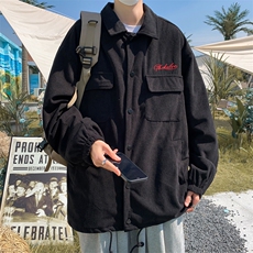 美式复古vintage外套男休闲潮牌工装灯芯绒夹克上衣服JK021-P48，男装夹克，星座308B-1