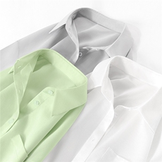 2025年夏季休闲长袖单排多扣超薄宽松长袖衬衫，女装衬衫，初己品牌服饰全品类供货