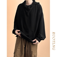 2025春秋-现货潮牌宽松休闲连帽卫衣男A351-AW2483-P75，男装卫衣，电商A351