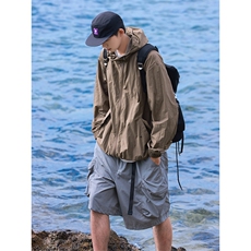 【UPF50+防晒衣】X2380-TP45控价78夏季宽松防晒服连帽外套男，男装夹克，电商A102-1