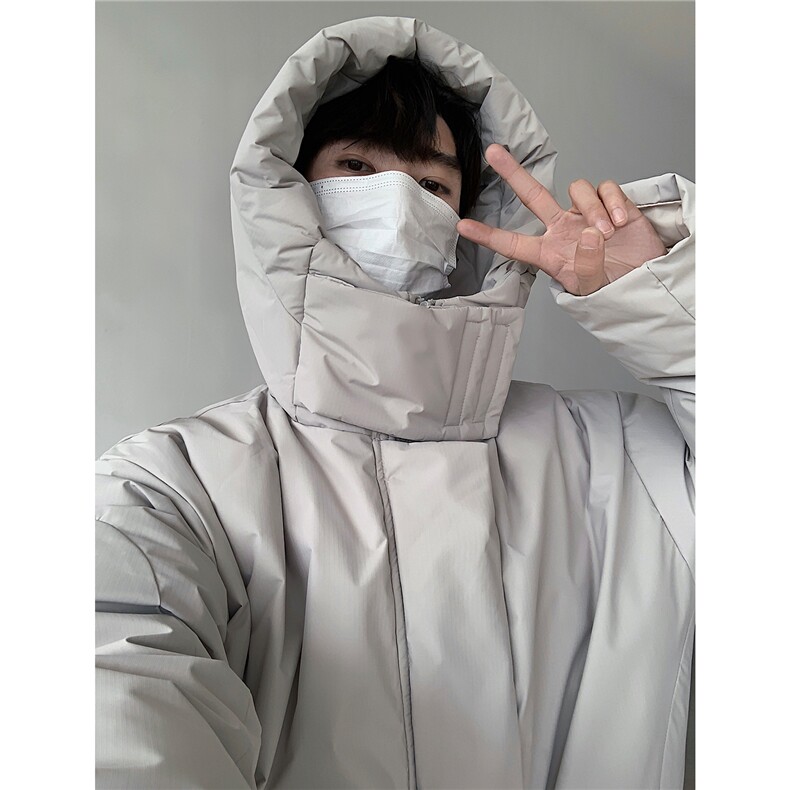 基础款工装棉服冬季情侣连帽宽松保暖外套休闲外套D387P118,男装棉衣,电商A335-1（原A458）