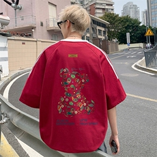 酒红色
