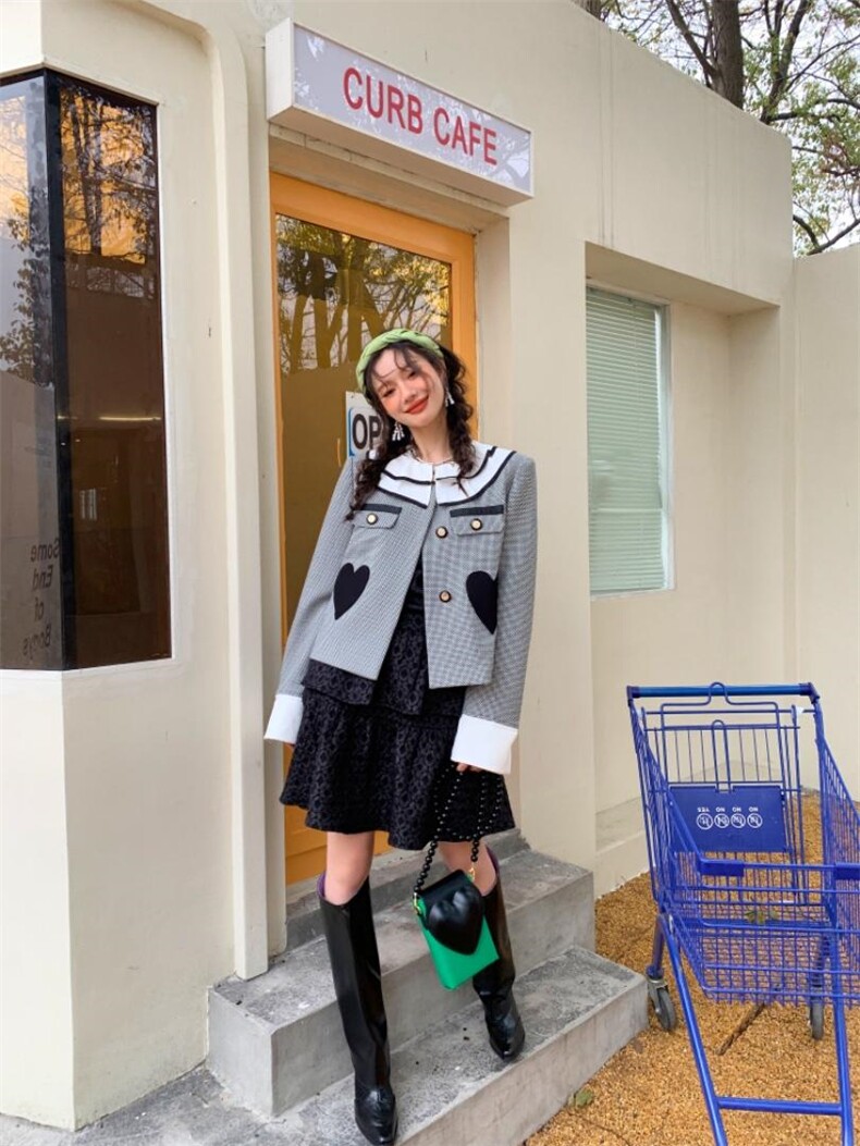 甜美爱心小香外套，其它，YOUER DENG