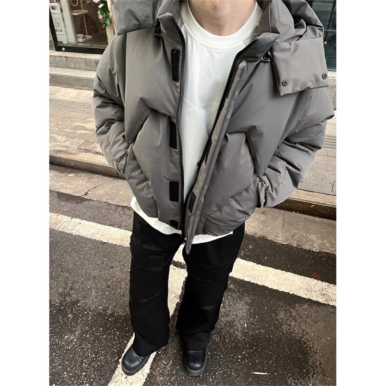 高质量加厚棉衣外套夹克棉服cleanfit工装外套廓形棉衣LF997P100,男装夹克,电商D256-2(原A064-2)