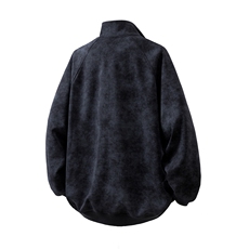 1可二开罗纹拼接脏脏灰扎染面料大码M-5XL夹克JK78083P65控98，男装夹克，星座226-2