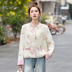 小香风气质轻奢刺绣外套女2026新款春夏薄款防晒蕾丝开衫上衣，女装短外套，艾仟回(原伊仟回)