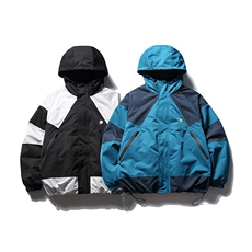 南夏乔装2025冬季新款日系三合一撞色拼接棉衣山系连帽棉服外套男，男装棉衣，电商S006（B521）