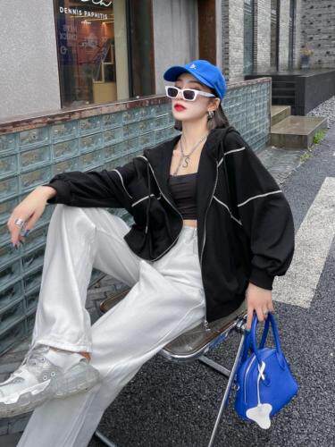 秋款街头风烫钻开衫，重磅推荐，其它，春信拙源