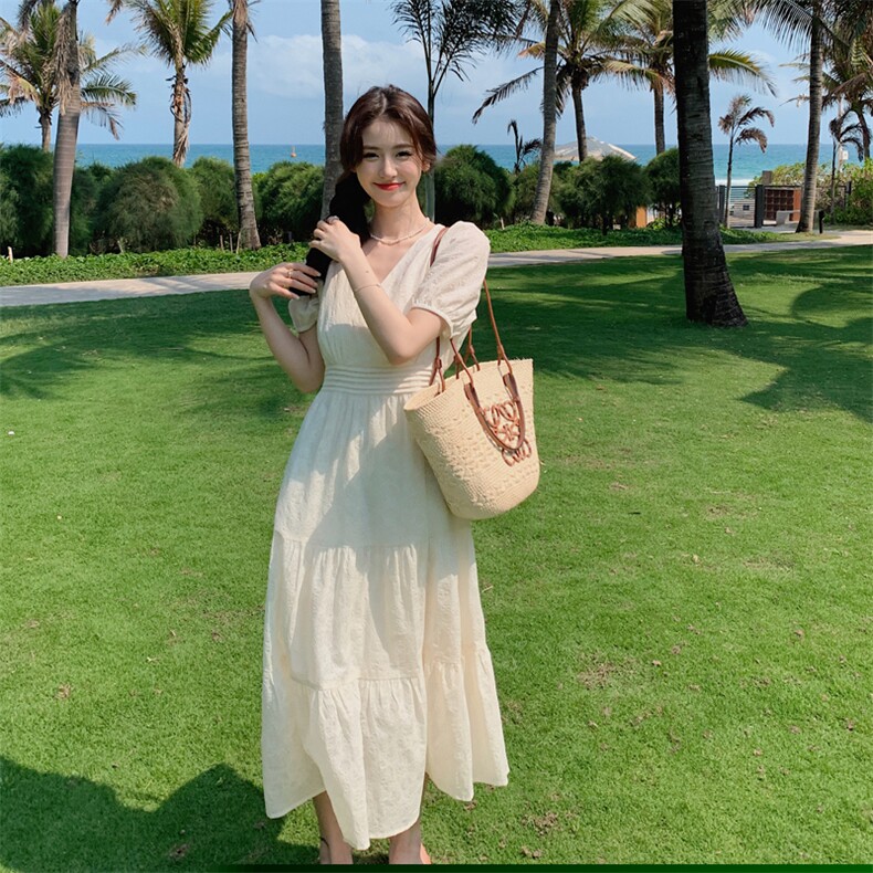 《现货新品》气质高腰修身连衣裙，女装连衣裙，MQ