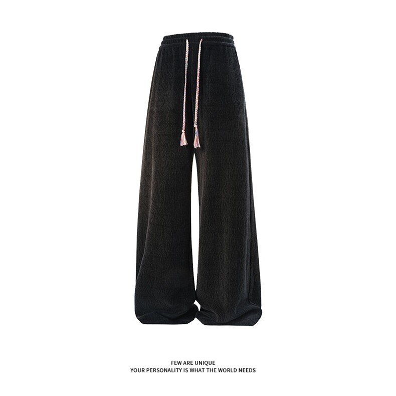 2026春季新品肌理感休闲裤复古垂感中腰卫裤C62191-TP3568,男装休闲裤,电商A102