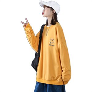 港风男士宽松外套卫衣中性情侣上衣9711/图片