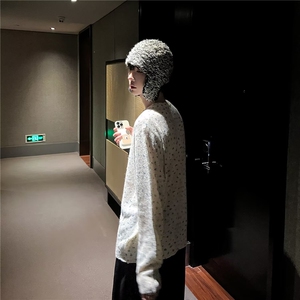 现货 网图 碎花薄款开衫针织外套打底毛衣 B24-P52图片