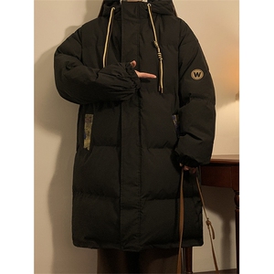 冬季新款韩版中长宽宽松大码加厚棉衣外套XZ102B-1-M6652P145图片