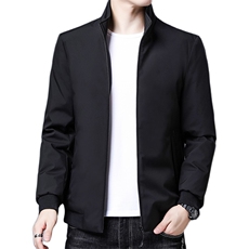 A931258男装上衣加厚保暖立领羽绒服常规男士外套休闲冬季P185，男装羽绒服，电商B360