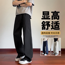 抖音品质男士休闲裤春秋款美式高街弯刀裤A146-GY258特p25量大优，男装休闲裤，HDA146