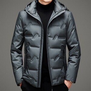 BAMJ-6091钱塘2020-2冬季厚款中年男士商务休闲简约羽绒服P205图片