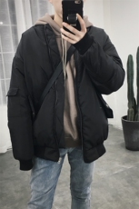 纯色面包服男棒球服加棉加厚棉衣棉袄外套XZ1213-DZ13-P68，男装棉衣，星座1213