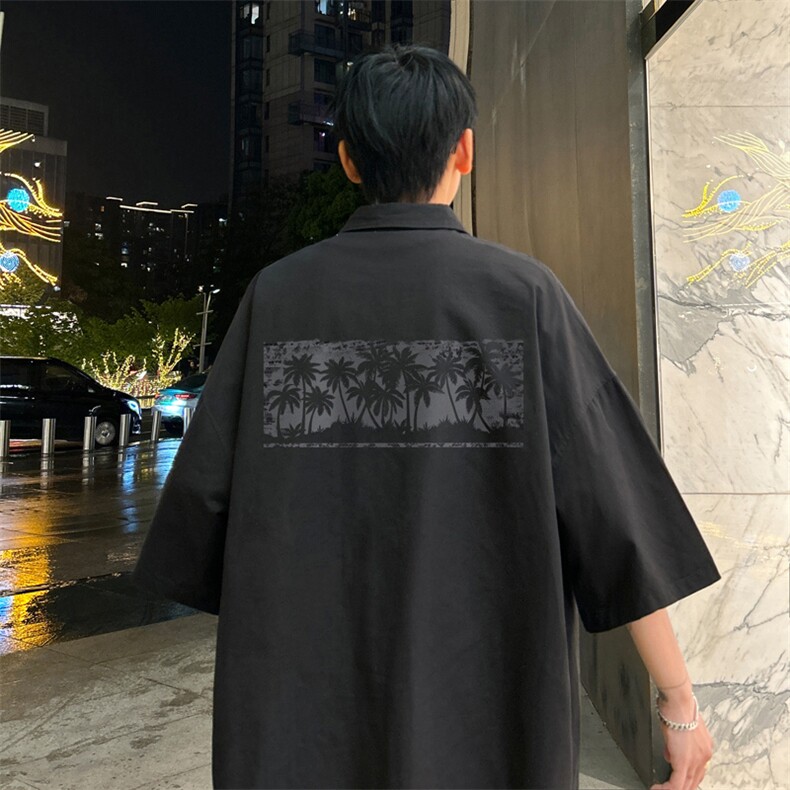 量大优  供视频 冰丝短袖衬衫男 DS230-特P 25图片
