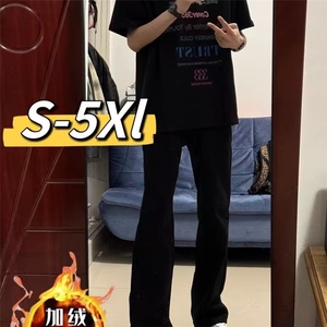 美式高街复古牛仔裤男新款宽松直筒长裤513ACK2653加绒38