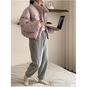 韩东大门原版面包服女 立领小个子短款羽绒棉服秋冬短款图片