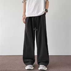 日系复古cityboy宽松工装裤阔腿百搭情侣休闲长裤子男A8866-p48，男装工装外套，星座1008