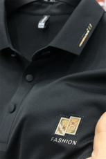 中年休闲男装翻领半袖T恤衫2023夏季新款男士polo衫薄款休闲上衣，男装Polo衫，电商B212（原钱塘6029）