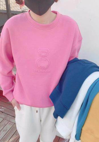 春款圆领卫衣，女装卫衣/绒衫，E·贝空间