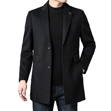 MY2282秋冬男士新款双面呢大衣羊毛外套呢子外套羽绒内胆P390，男装毛呢大衣，电商B360