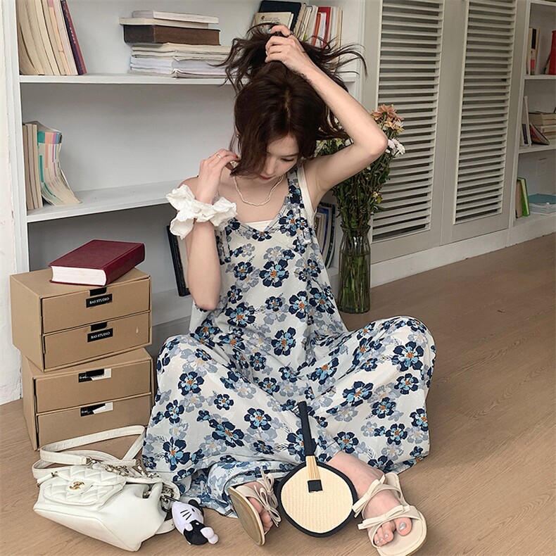 夏款法式慵懒风连体裤2C122-115-P125-K188,女装连体裤,2C122