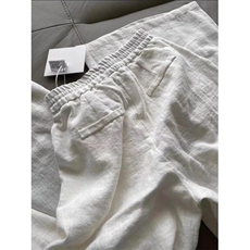 网图现货！夏季超舒服亚麻纯色长裤休闲百搭高级-XK80025-特批45，男装休闲裤，电商A061
