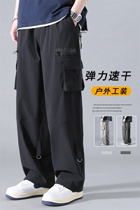 2024秋季新款工装裤机能休闲裤直筒裤2011-P55控89图片