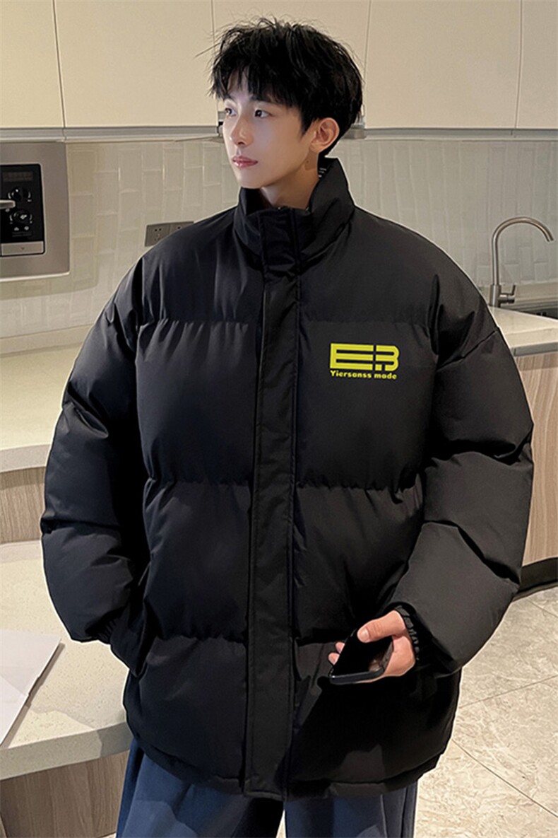 秋冬美式抖音直播高品质保暖宽松男面包服羽绒棉棉衣外套M1045P90,男装棉衣,电商C408(原B339-1)