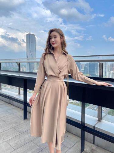 【东方名裳】2021年秋款连衣裙，女装连衣裙，东方名裳