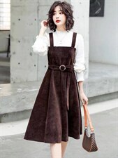 假两件连衣裙，女装连衣裙，博内歌特