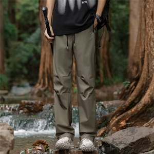 三防暴雨级防水冲锋裤男款户外速干登山裤子夏季美式机能风工装裤图片
