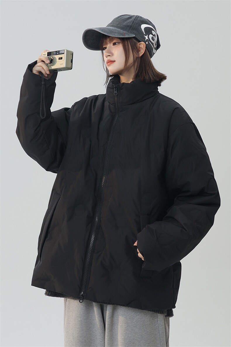 港风情侣定制面料L保暖立领羽绒服外套225-2-Y205-P255控328,男装羽绒服,星座225-2