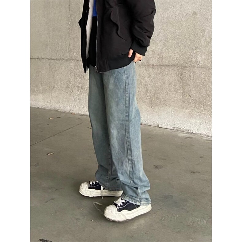2024美式牛仔裤男款春季长裤潮NK742P43,男装牛仔裤,星座1116-2