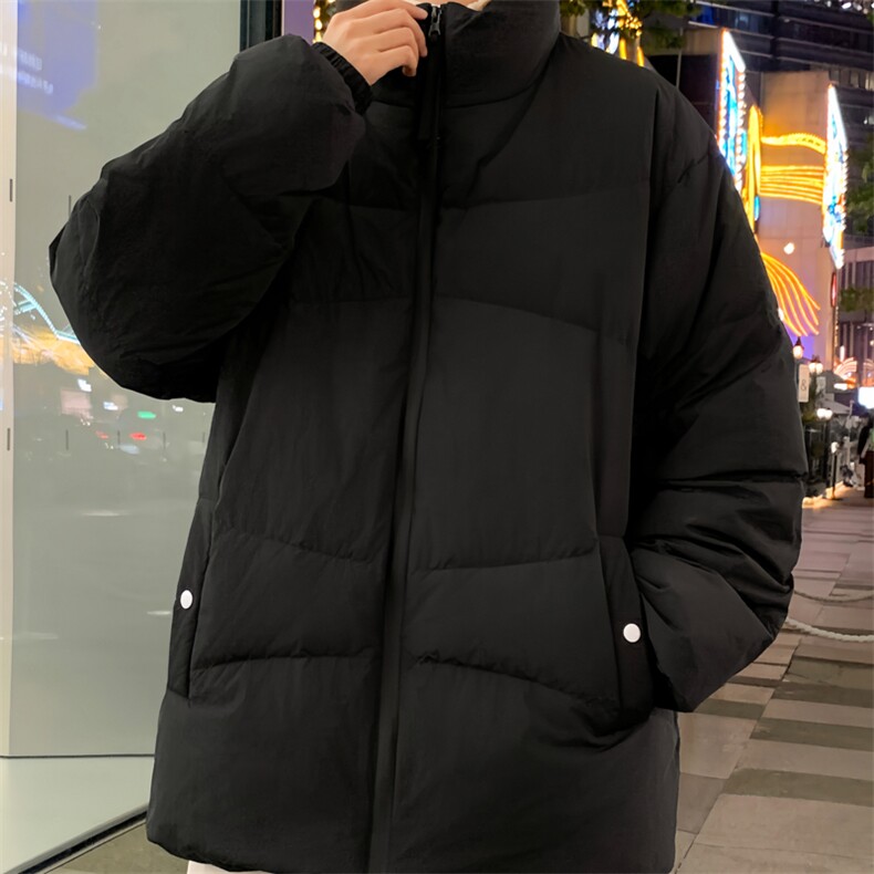 以L-9XL新标90绒石墨烯冬季新款大码立领羽绒服Y2362-P228,男装羽绒服,星座109