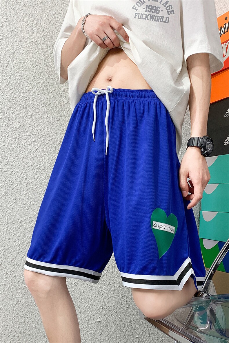 ！2024夏季新款男士百搭冰丝短裤宽松五分裤A161-D8200-P25,男装休闲裤,电商A161-2