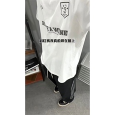 大量现货美式速干直筒裤男2025新款夏季抽绳休闲长裤DY5032-P55，男装休闲裤，电商A178