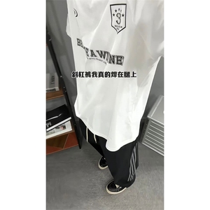 大量现货 美式速干直筒裤男2025新款夏季抽绳休闲长裤DY5032-P55图片