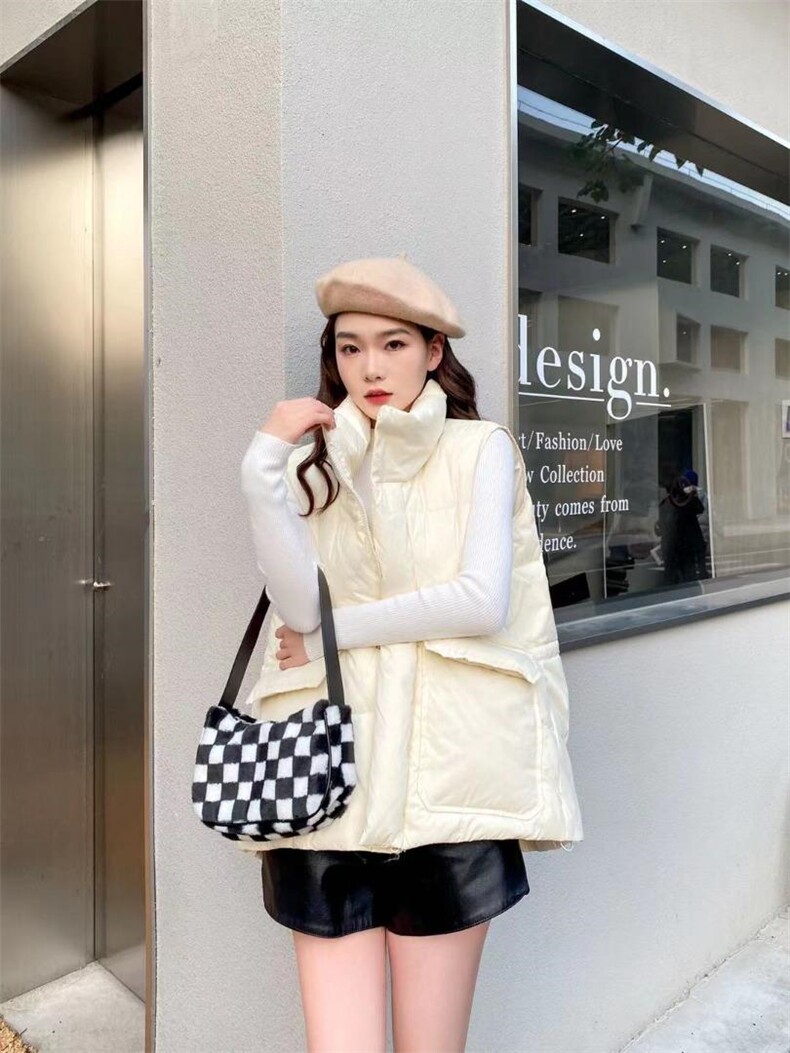 韩版宽松羽绒马甲，女装马甲，Balance Studio