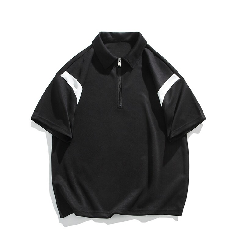 拼接polo衫套装大码情侣T3611上衣特P30控58/DK8602裤子特P25控48,男装Polo衫,电商A007