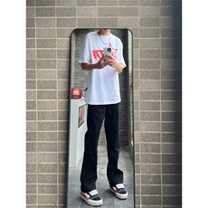 K1787～批60控88有货（自家图）2024美式vibe潮牌痞帅修身牛仔裤，男装牛仔裤，星座218-5