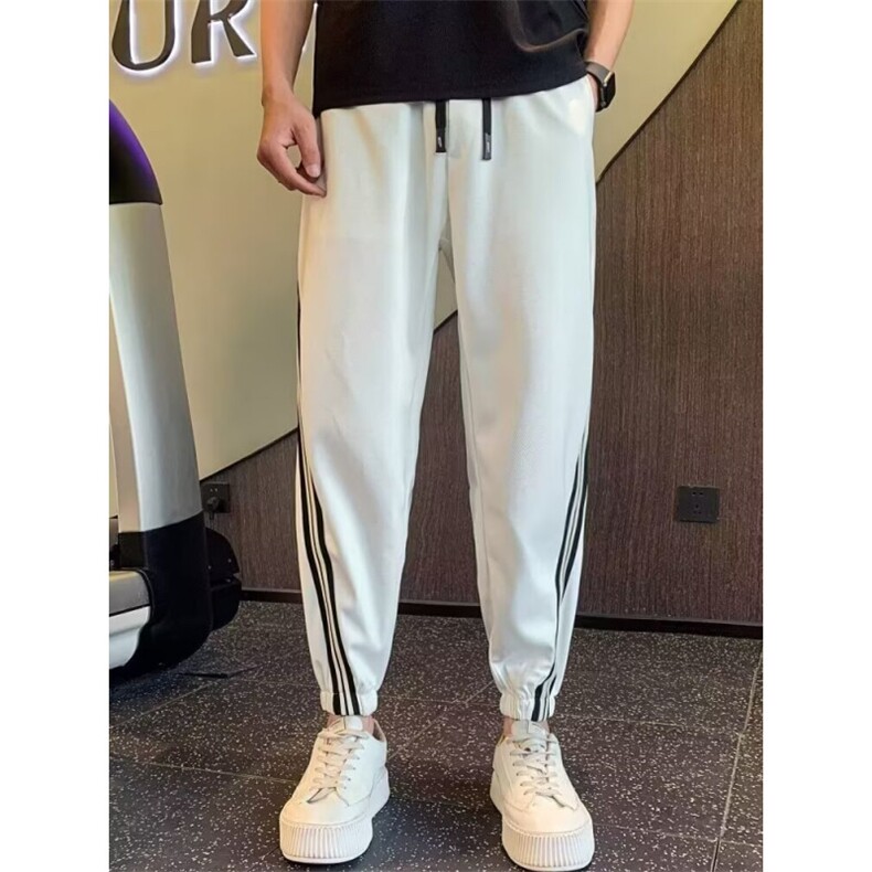 复古水洗做旧弯刀工装裤男女通勤cleanfit显瘦宽松阔腿微喇长裤潮,男装工装外套,星座506A