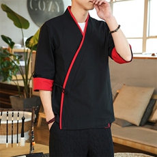 风夏季五分袖短袖衬衫男衬衣T089-P60可定制团购印花绣花，男装T恤，星座313B-4（原星座309A-1）